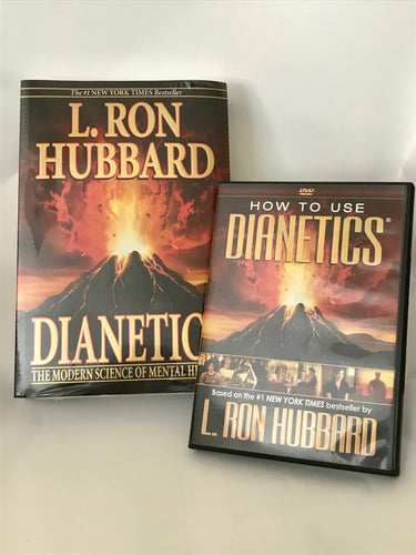 COMBO: Dianetics: The Modern Science of Mental Health, by L. Ron Hubbard & How to Use Dianetics DVD
